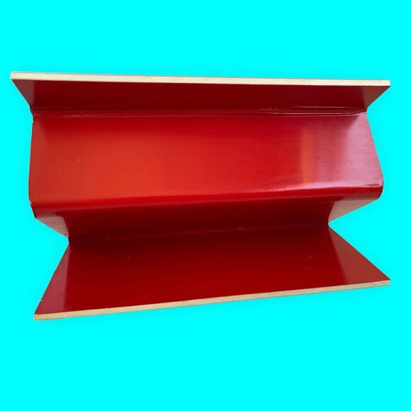 Vintage Display Stands; Red Acrylic; Logo Reads FOTO HANSA Lot of 9 - Picture 4 of 9